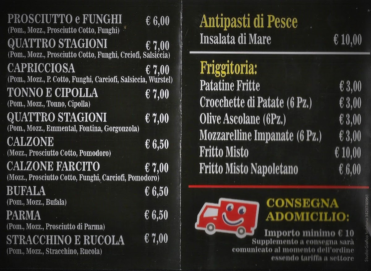 Menu Arte Pizza - Sorbolo Levante-2